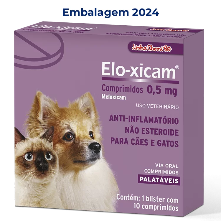 Anti-inflamatório Elo-xicam Comprimido 0,5mg