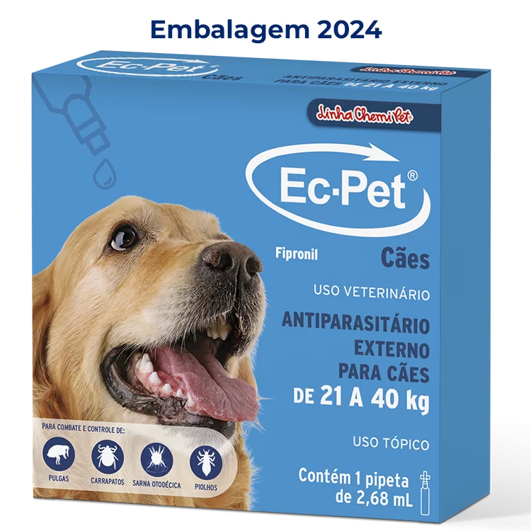 Antiparasitário Externo Ec-Pet® 21 a 40kg