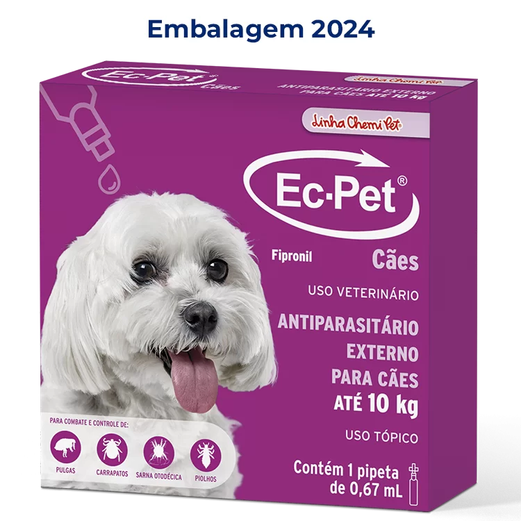 Antiparasitário Externo Ec-Pet® até 10kg