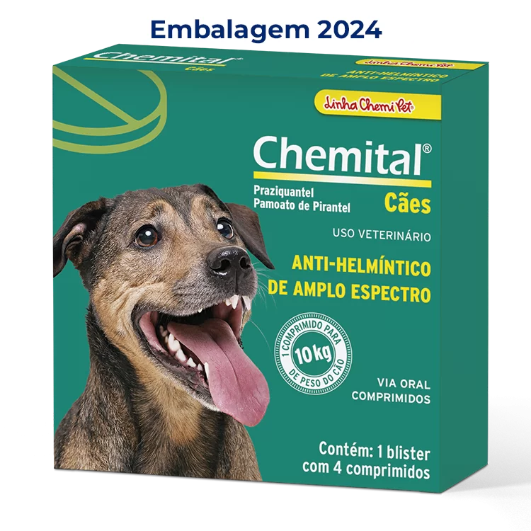 Vermífugo Chemital® Cães
